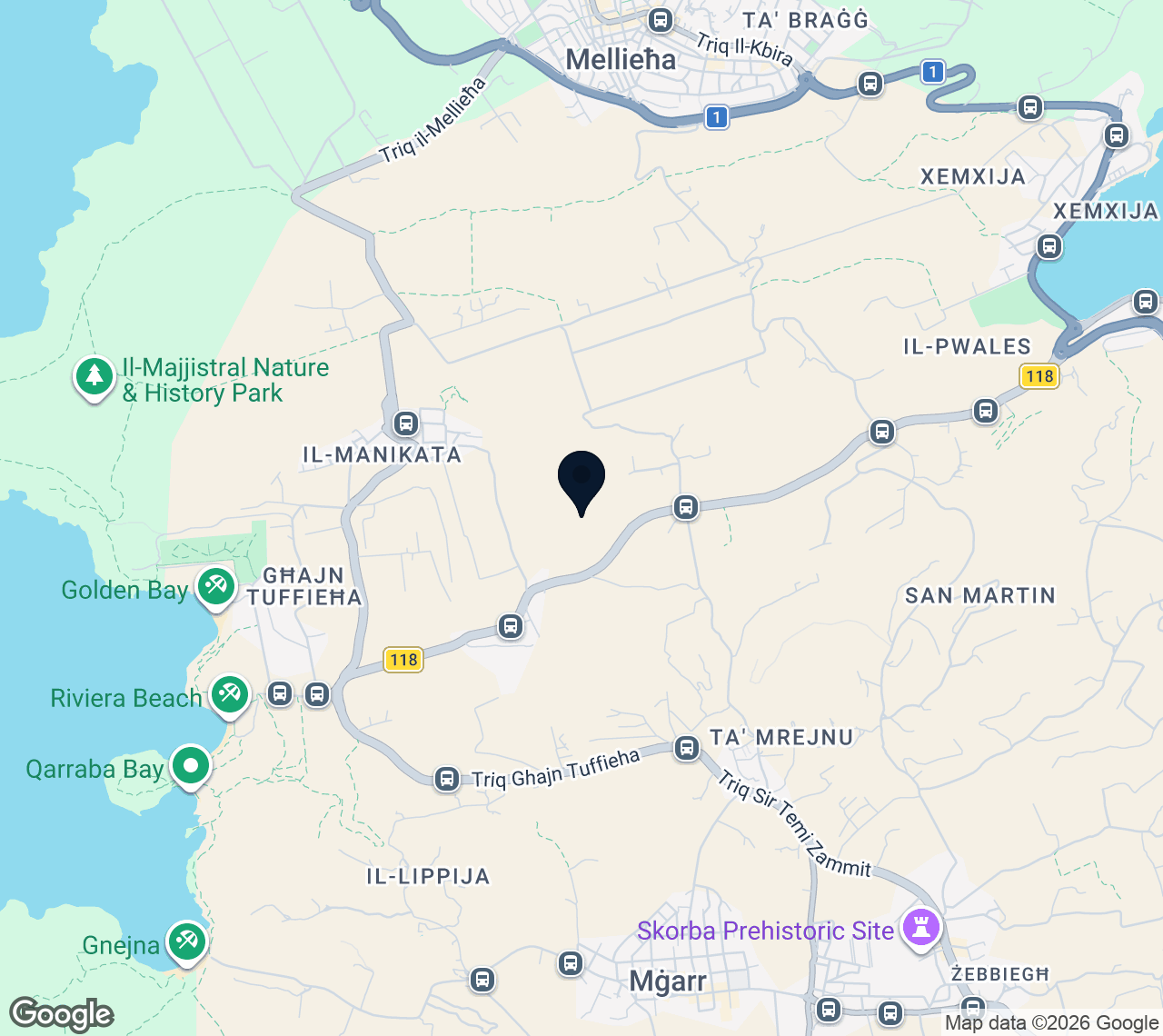 Mapa de Manikata