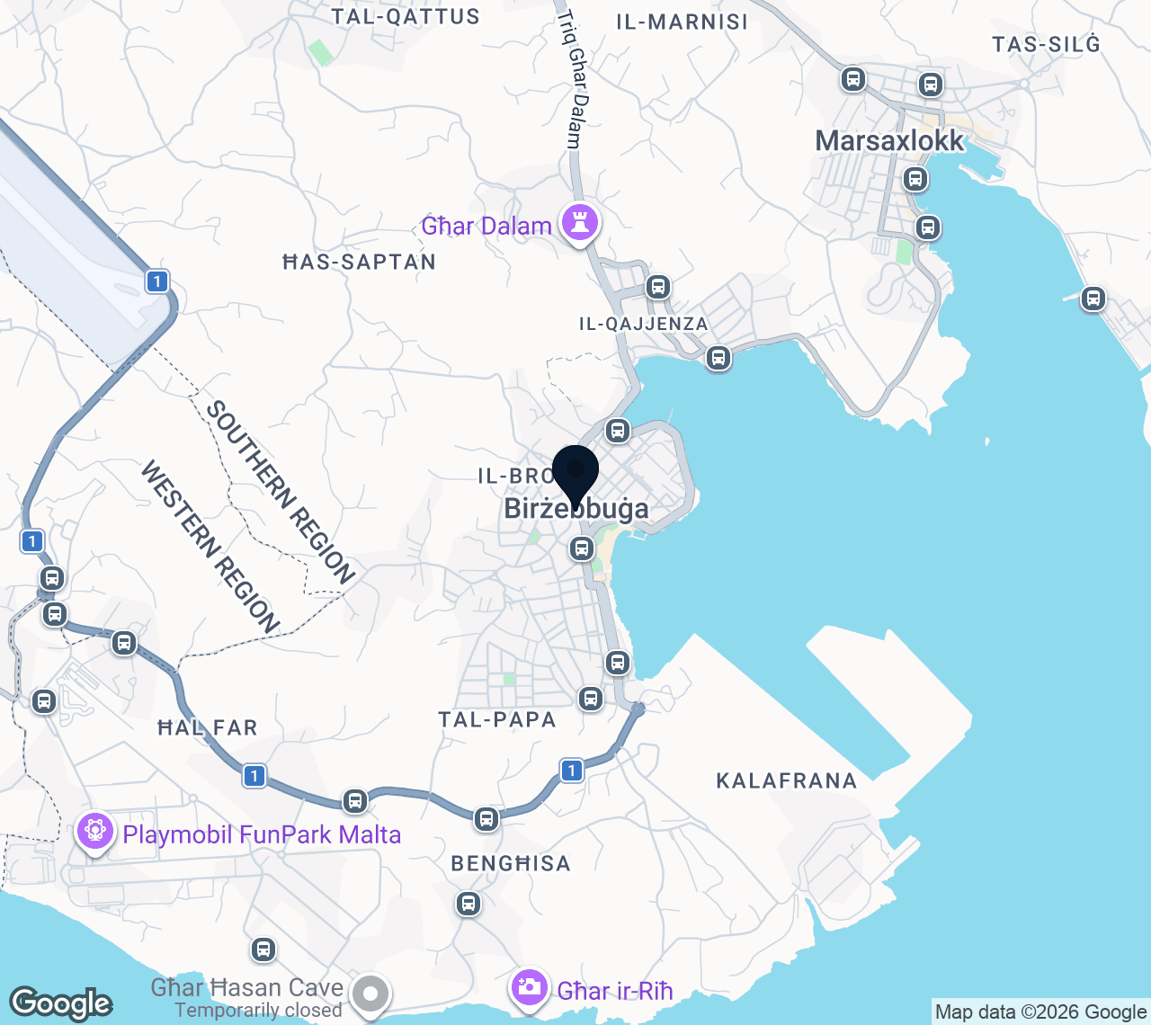 Mappa di Birzebbuga
